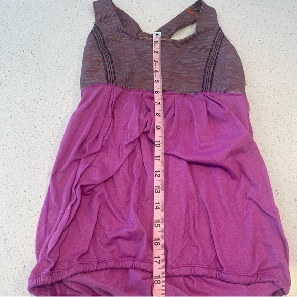 Lululemon Purple Built In Bra Tank Size 6 - Picture 5 of 6
